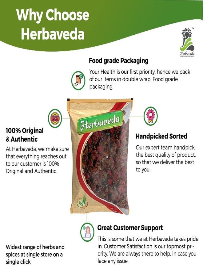 LEANBEING Herbaveda- Geranium flower dried 50g | Relieves stress | Good for skin | betters digestion - Image 3